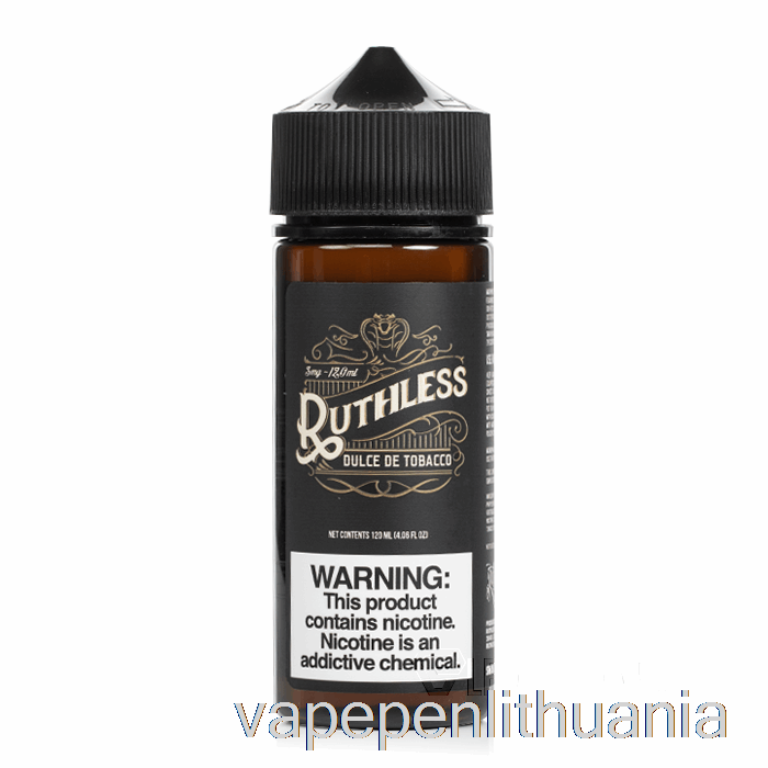 Dulce De Tobacco - Negailestingi Garai - 120ml 6mg Vape Skystis